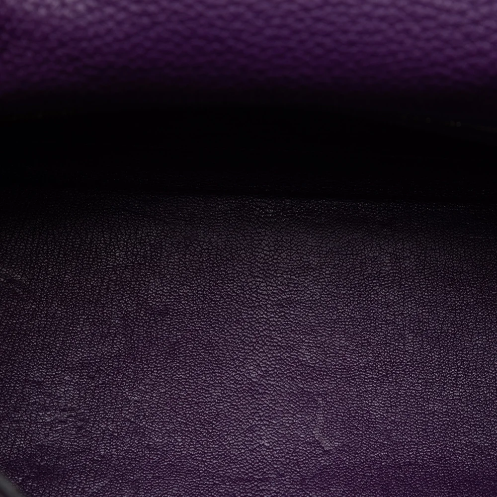 Pre-Loved Hermes Taurillon Clemence Kelly II Retourne 28